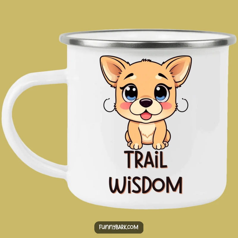 Funny Dog Proclamation Camping Mug - Adventure Ready