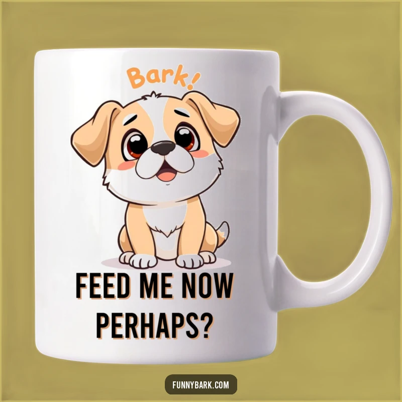Funny Dog Bark Mug: Expecting Pup's 'Bark Bark' - A Hilarious Gift for Dog Lovers