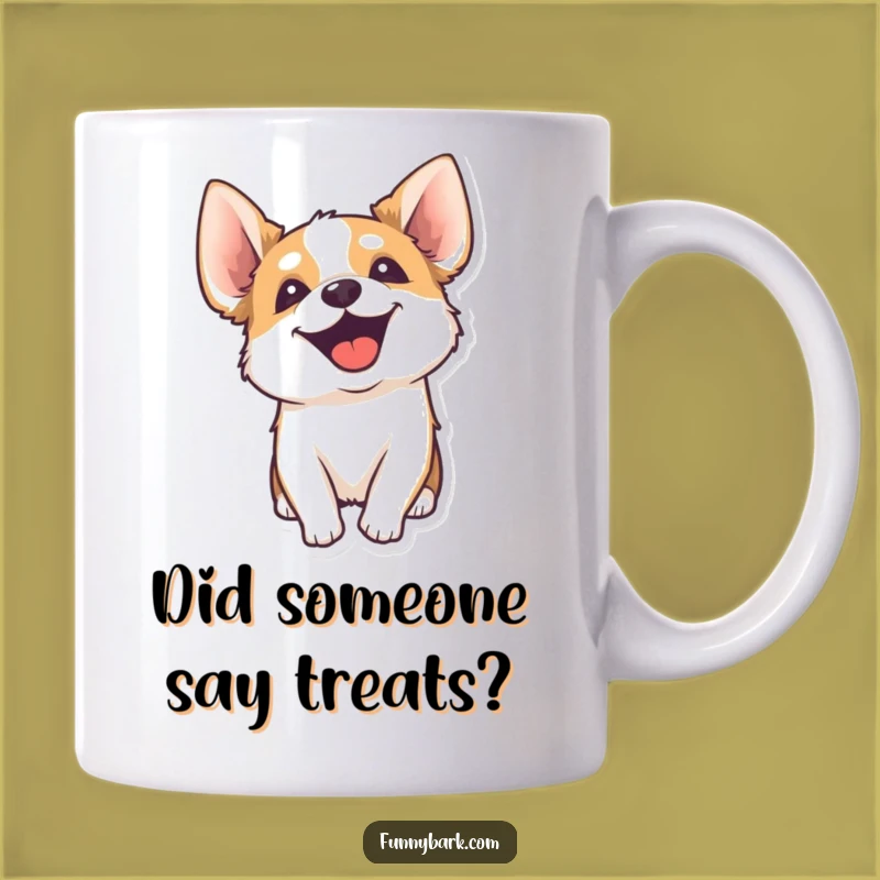 Funny Dog Head Tilt Mug An Alert Canine's Humorous Portrait Gift