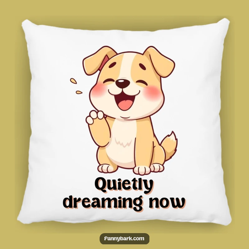 Funny Muffled Bark Dog Paw Pillow: Snuggle with Silly Cuteness