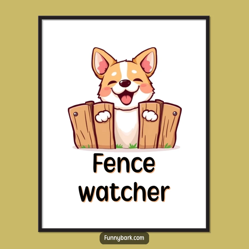 Funny Barking Dog Digital Art - Energetic Pup Printable