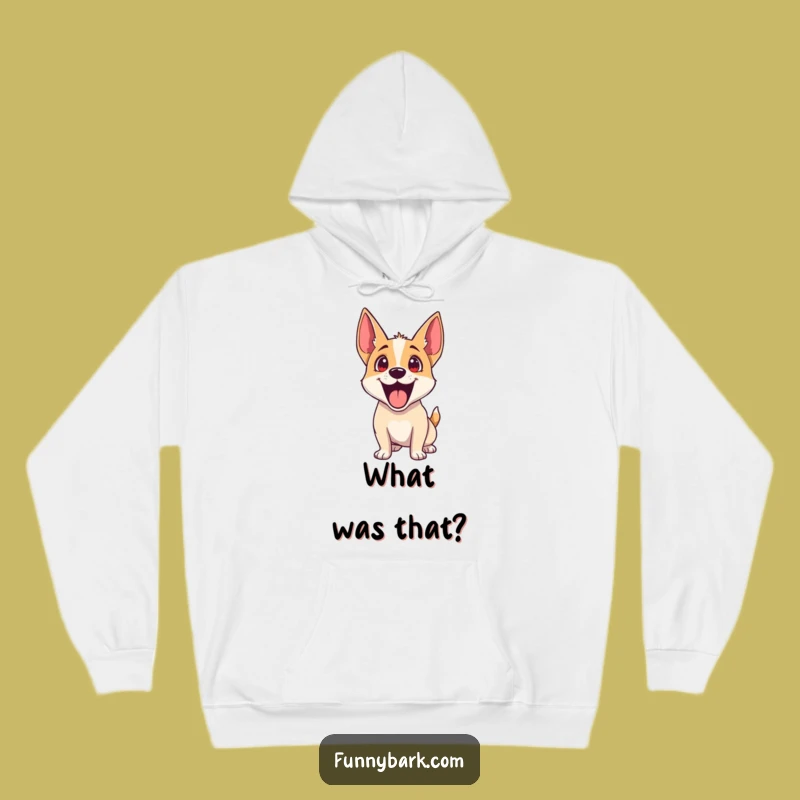 Funny Dog Excitement Hoodie: Cozy Anticipation, Perfect Gift for Enthusiastic Pup Fans