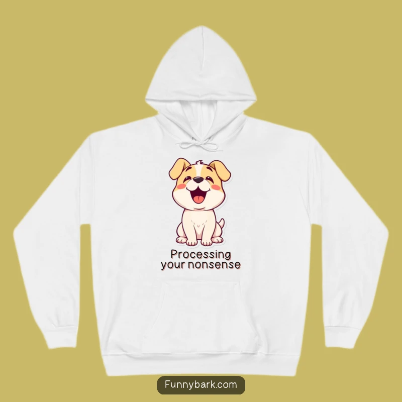 Funny Curious Dog Hoodie: Stay Cozy & Amused!