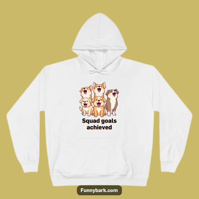 Cozy Funny Dog Choir Hoodie: Warmth and Laughter for Dog Enthusiasts