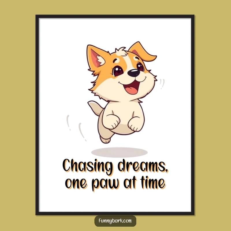Funny Free Printable Wall Art: Speedy Bark Dog Art, Humorous Downloadable Decor!