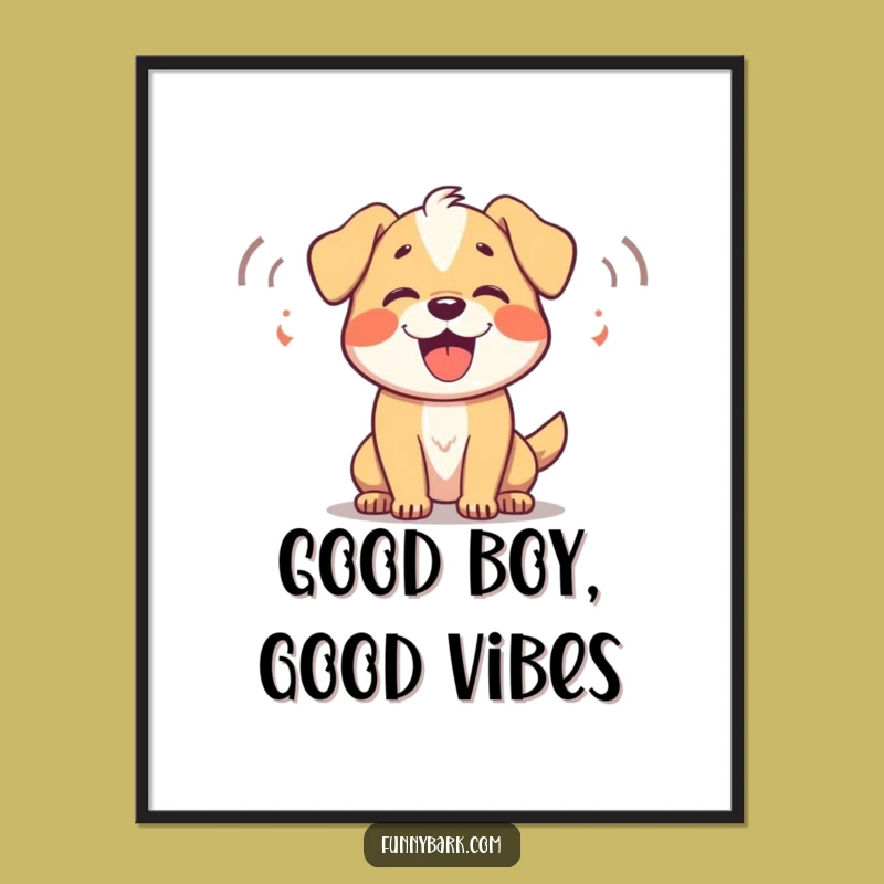 Free Printable Funny Dog Wall Art: Barking Joy for Energetic Decor