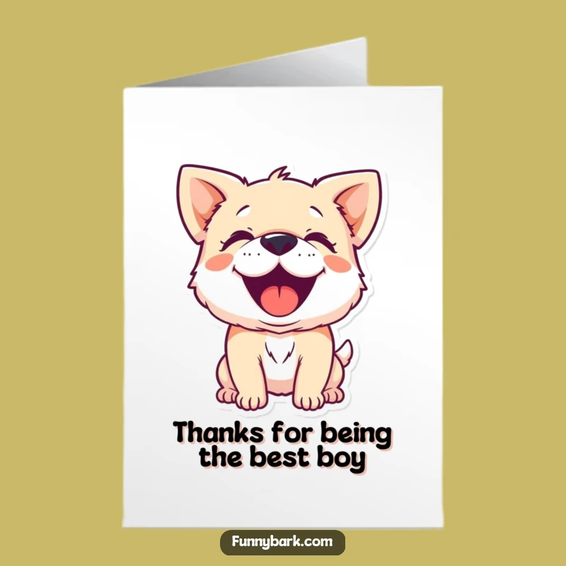Free Printable Dog Thank You Card: Joyful Barking Exuberance Downloadable Gratitude!