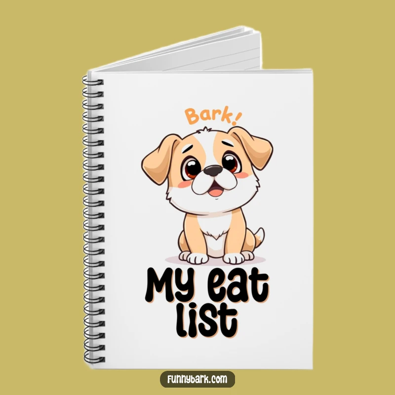 Funny Dog Notebook: 'Bark Bark' Expectant Pup Journal - Hilarious Gift for Jotting Down Ideas