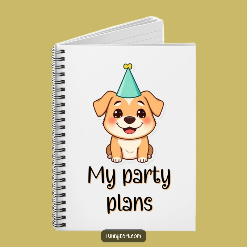 Funny Dog Party Notebook: For All Your Paw-some Ideas!