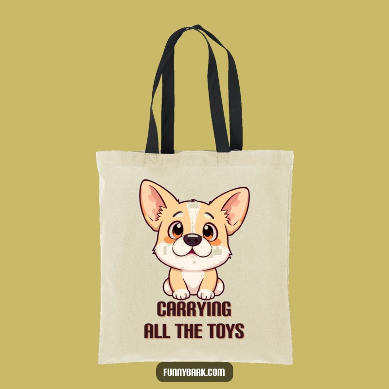 Funny Dog Tote Bag: Carry Your Surprise and Your Essentials